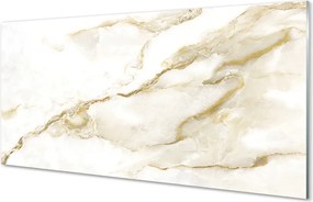 Panel szklany do Kuchni Płytka Marmurowa w Zbliżeniu