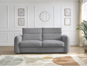 Ciemnoniebieska sofa 216 cm Achille – Bobochic Paris