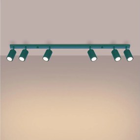 Brilagi - LED oprawa punktowa CRESTO 6xGU10/10W/230V turkusowa