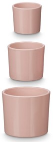 Doniczki ceramiczne, 3 sztuki, Ø 14, 17, 22 cm