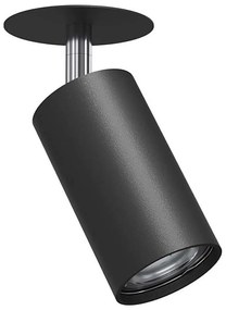 Brosline 3254 - Wpuszczana oprawa punktowa sufitowa ACE 1xGU10/10W/230V czarna