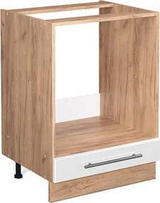 Szafka kuchenna biały wysoki połysk 60x51.6x82 fame-line