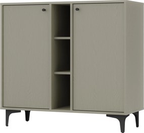 Komoda TORINO 100 cm do Salonu Sypialni Odcienie zieleni