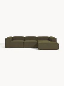 Narożna sofa modułowa Bouclé Lennon