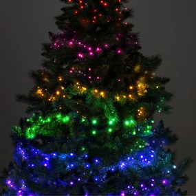 Lampki choinkowe LED z efektem bieżącej wody, 400 szt.