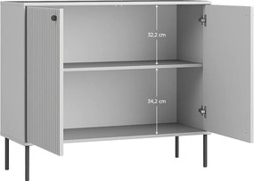 Szafka ARIS 2D, szara