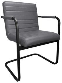 Krzesło konferencyjne SWING stelaż czarny D23