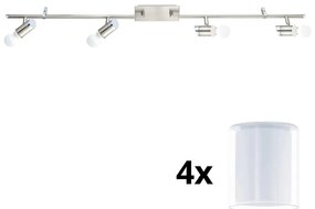 Eglo - LED oprawa punktowa MY CHOICE 4xE14/4W/230V chrom/biały