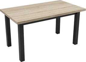 Stół prostokątny rozkładany 80x140/180 Sonoma R-6 + nogi drewniane
