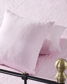 Komplet Milena pink rosa 180 x 260 cm pled + 2 poszewki -50%