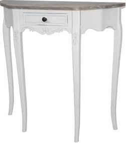 Konsola 80x80x30 cm biała Rimini RIW033