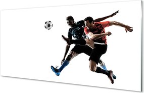 Szkło do Kuchni na Ścianę Mężczyźni w Trakcie Gry