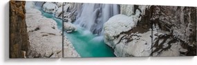 Obraz - Islandzka przyroda (170x50 cm)