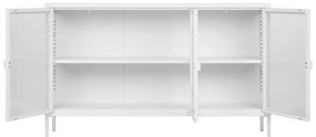 Biała metalowa witryna 140x85 cm Brisbane – House Nordic