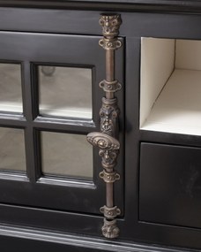 Szafka RTV Josephine 150x46x56cm black