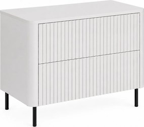 Szafka łazienkowa 80, Biały, blat biały, nogi czarne, 80,8 x 44,2 x 65 cm