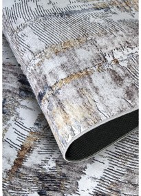 Jasnoszary dywan 120x160 cm Malard Anthracite Gold – Elle Decoration