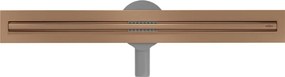 Mexen Flat 360° Slim odpływ liniowy obrotowy 60 cm, miedź szczotkowana - 1C41060