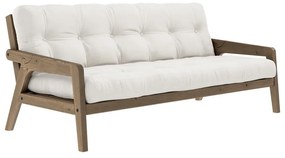 Biała rozkładana sofa 204 cm Grab – Karup Design