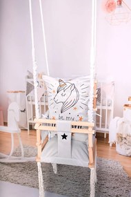 Huśtawka szczebelkowa Taurus 3w1 - jednorożec