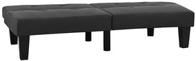 Rozkładana ciemnoszara sofa - Iluna 3X