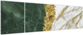 Obraz - Zielony marmur N⁰1 (170x50 cm)