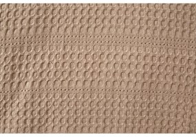 Brązowa bawełniana narzuta na łóżko dwuosobowe 220x240 cm Lotus – Mijolnir