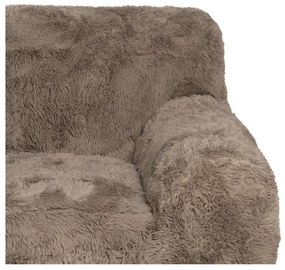 Brązowy fotel Teddy – Ixia