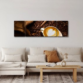 Obraz - Filiżanka kawy (170x50 cm)