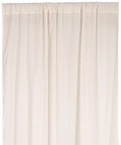 Zasłona fioletowa, 140 x 250 cm, kremowa