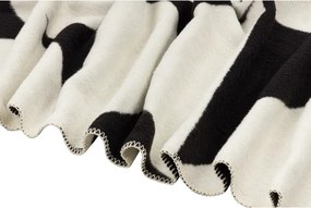 Czarno-kremowy koc 150x200 cm Tul – noo.ma