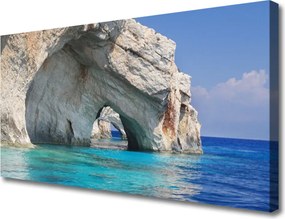 Obraz na płótnie Spokojna Tafla Błękitu