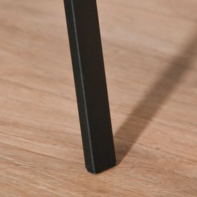 Homcom® Stojak Na Ubrania Do Garderoby Przedpokoju Metalowy Czarny