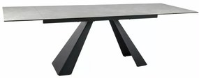 Stół rozkładany SALVADORE CERAMIC 160(240)x90 kremowy mat diamond cream SIGNAL