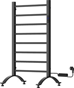 Mexen Oso grzejnik elektryczny 2w1 stojący 910 x 500 mm, 200 W, czarny - W304-0910-500-00-70