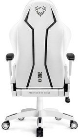 Fotel gamingowy Diablo X-One 2.0 Normal Size, biało-czarny