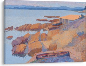 Obraz - Henri Edmond Cross, Calanque des Antibois, reprodukcje (70x50 cm)