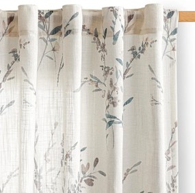 Kremowa zasłona 135x250 cm Ramita – Restilo