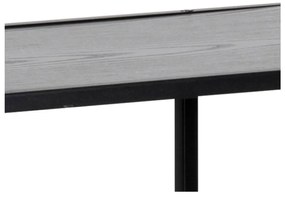 Czarny regał 77x114 cm Seaford – Actona