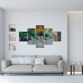 Obraz - Kameleon (125x70 cm)