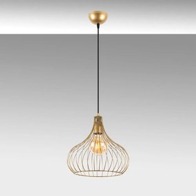 Lampa wisząca z metalowym kloszem ø 22 cm Teldemia – Opviq lights