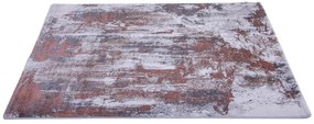 Dywan nowoczesny Reflection szaro-ceglany 120 cm x 170 cm