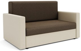Kanapa amerykanka brązowy + beż - Idra 4X