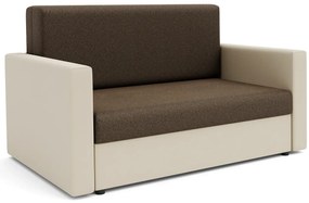 Kanapa amerykanka brązowy + beż W7-R40