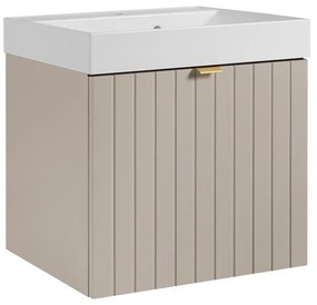 Szafka pod umywalkę HARMO 50 cm kaszmir półmat KROFAM