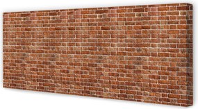 Duży obraz na płótnie Rustykalny Mur Z Cegły