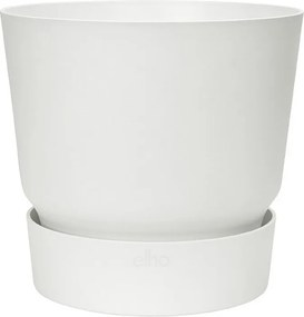 Donica Okrągła Greenville 40 Biały Zewnętrzna Ø 39 x Wys. 36,8 cm