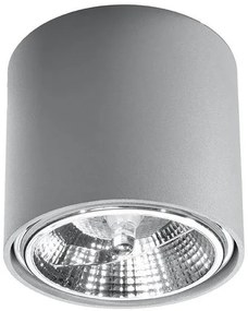 Plafon TIUBE szary SOLLUX  LIGHTING