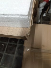 PROMOCJA Stół jadalniany MADO czarny z blatem w dekorze dąb artisan 120x80cm II jakość