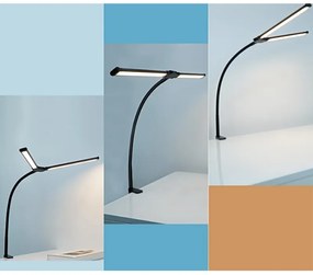 Lampa LED na biurko BRILIA, zacisk